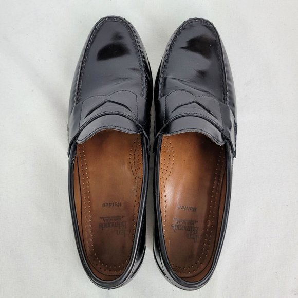 Allen Edmonds Penny Loafer Men's Made in the USA Black Shoes US Size 12A - Picture 5 of 9